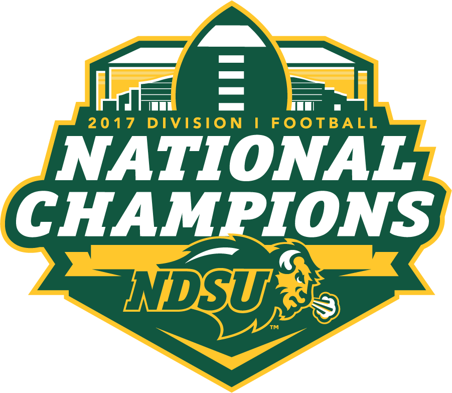 North Dakota State Bison 2017 Champion Logo iron on transfers for clothing